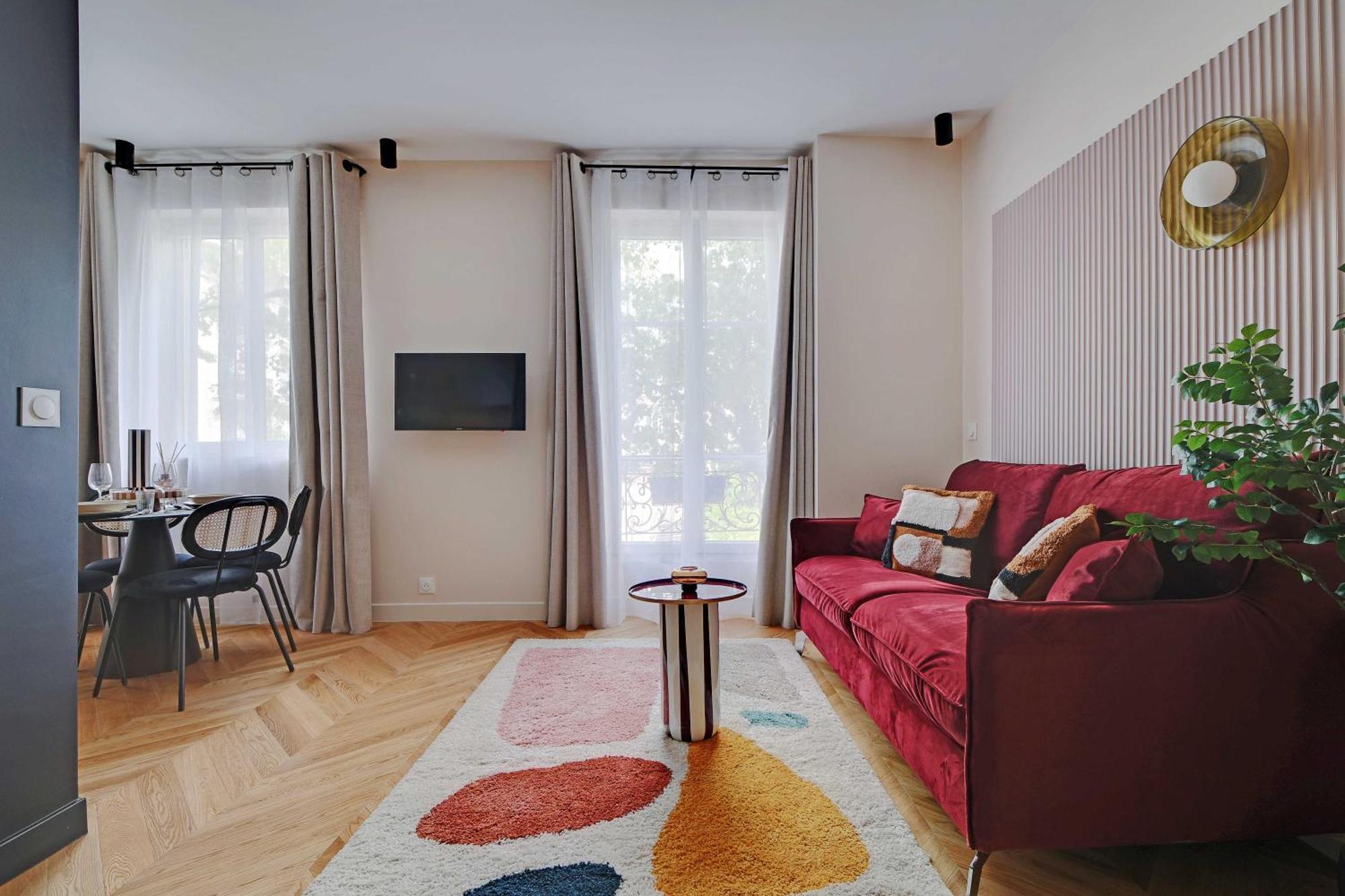 Parisian With Air Conditioning Eiffel Tower Appartement *