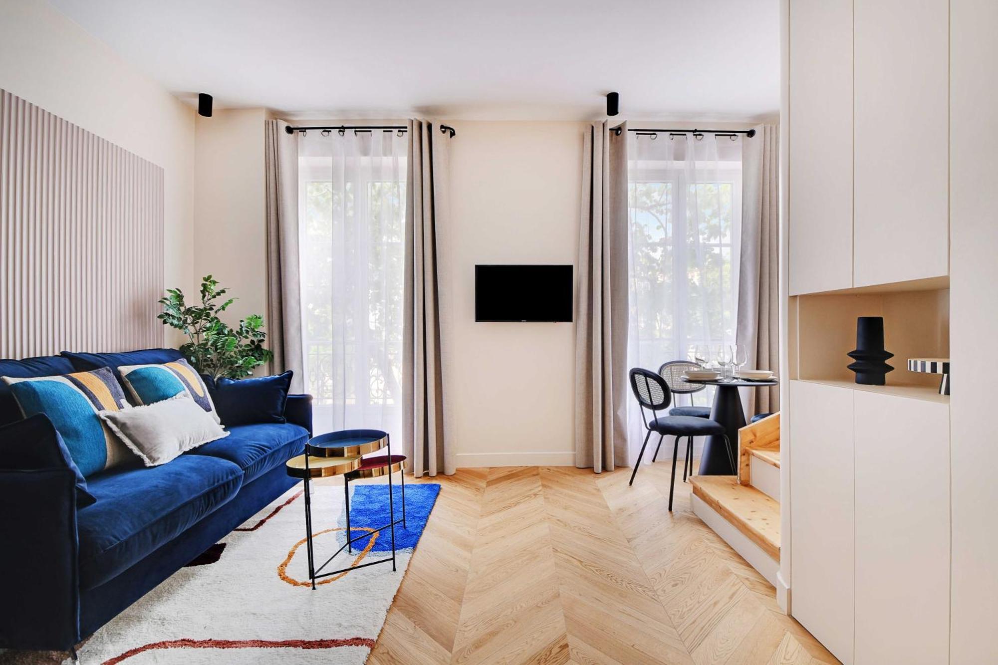 Appartement Parisian With Air Conditioning Eiffel Tower Parijs