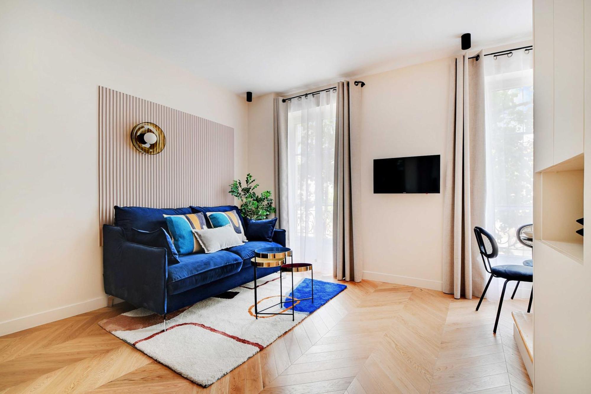 Appartement Parisian With Air Conditioning Eiffel Tower Parijs